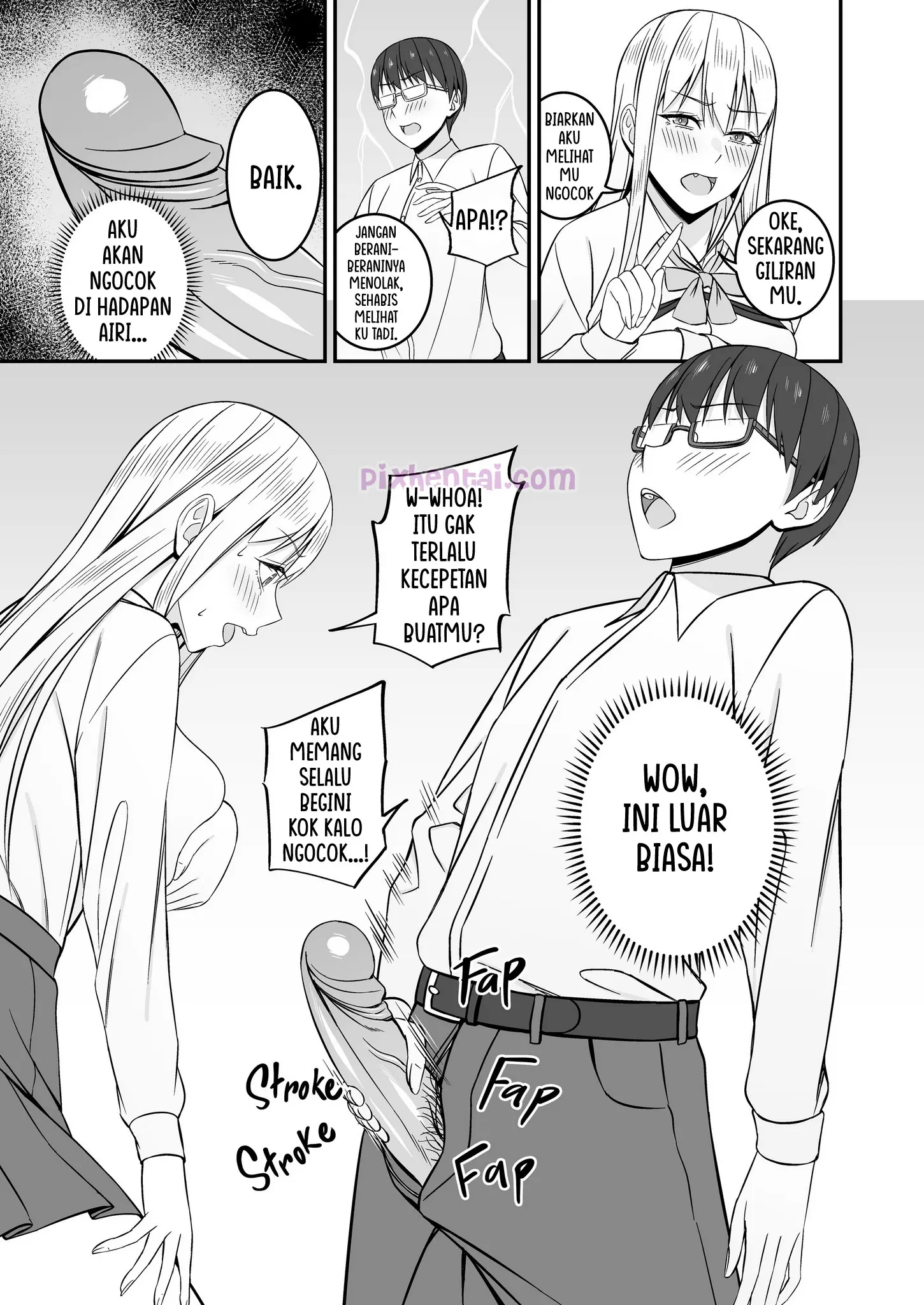Komik hentai xxx manga sex bokep Replacing Her Fuck Buddy with the Geeks Enormous Cock 14